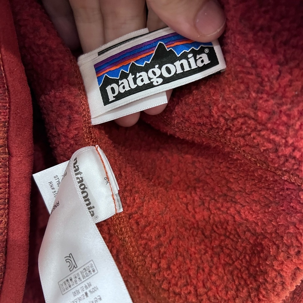 Boys Patagonia Quarter-Zip Better Sweater – Size 10 - Picture 9 of 10